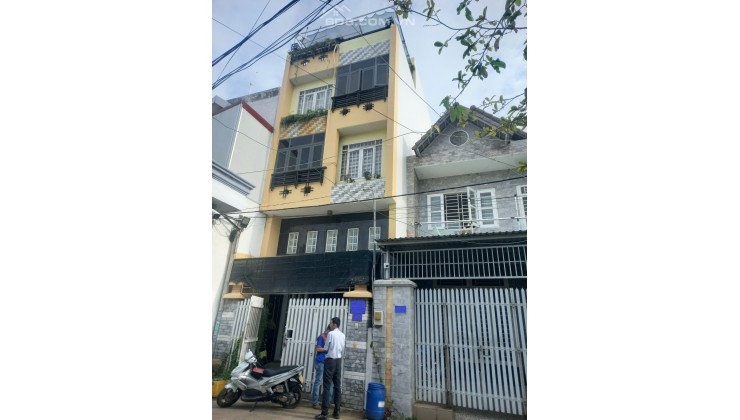 Bán gấp dãy 4 phòng trọ + nhà ở-Hẻm ô tô-86m2(7*12.5)-Lã Xuân Oai-TNPA.